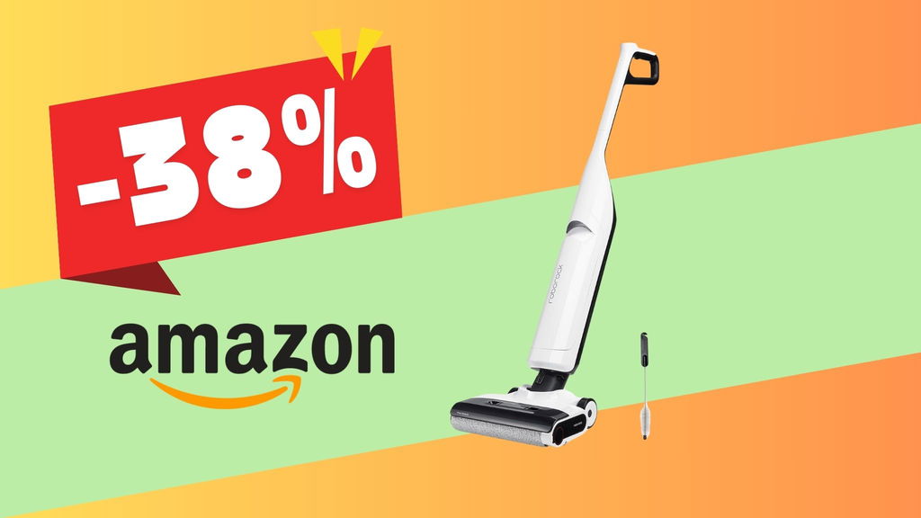 Passi ore a pulire? Roborock Flexi Lite aspira e lava in una sola passata!