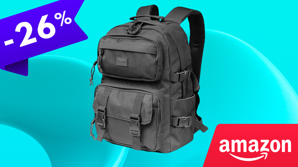 Lo zaino perfetto per viaggiare è in sconto su Amazon