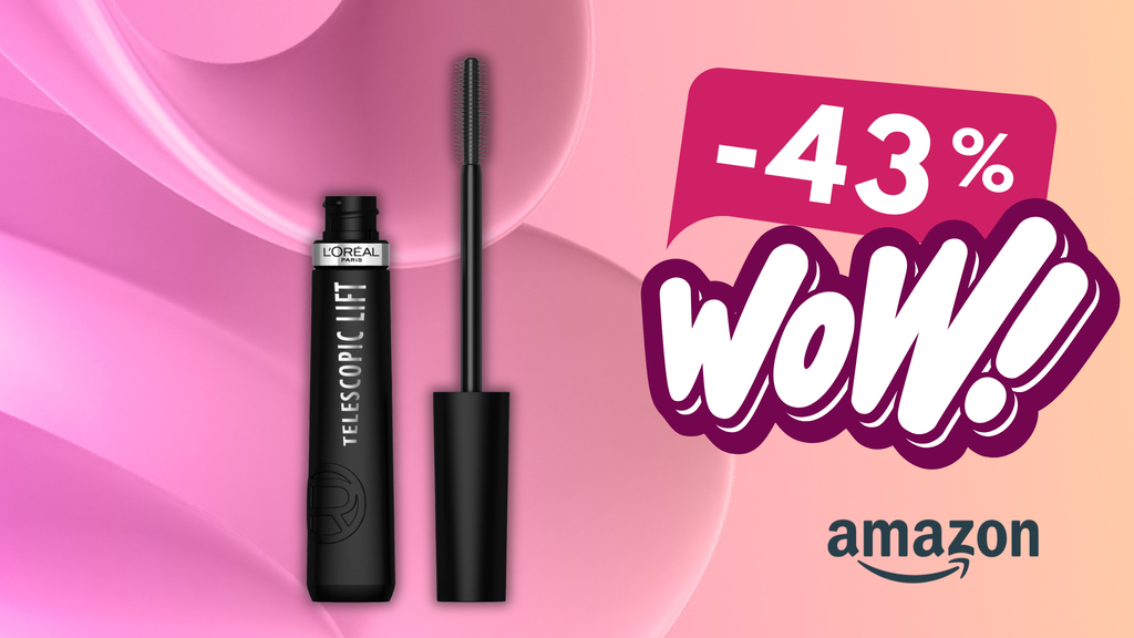 Il mascara perdetto per le chi ha le ciglia corte, ora in sconto