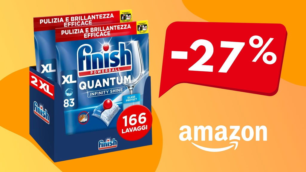 Le capsule per lavastoviglie Finish: pulizia perfetta e brillantezza al top!