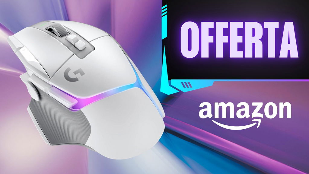 Il mouse da gaming Logitech G502 X PLUS al 39% di sconto: deve essere tuo!