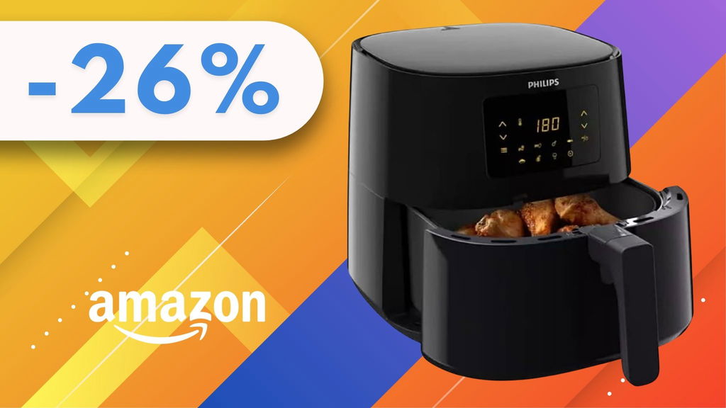 La friggitrice ad aria Philips serie XL a un prezzo incredibile 