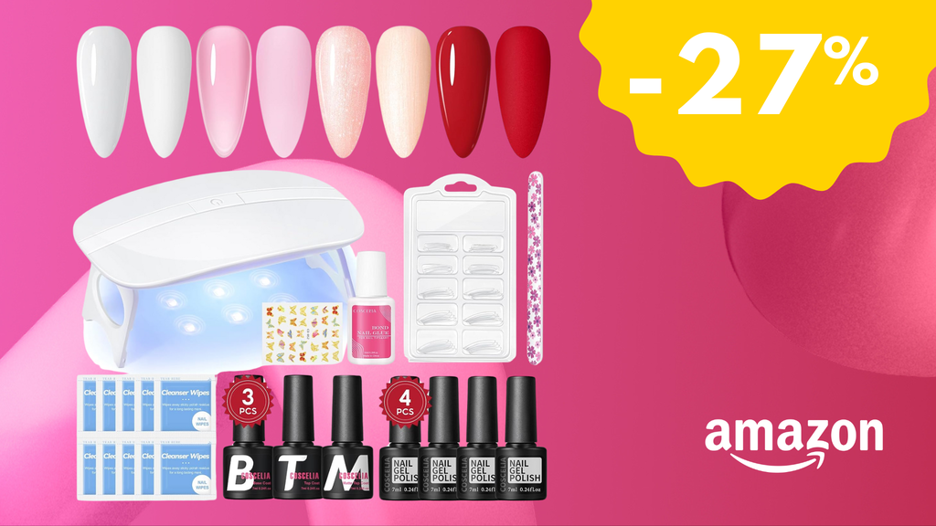 Il kit per fare il del alle unghie a casa a meno di 10 euro