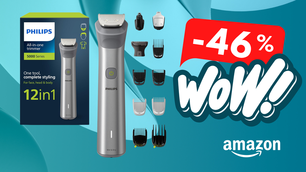 Philips Series 5000 All-in-one: per barba, capelli e corpo