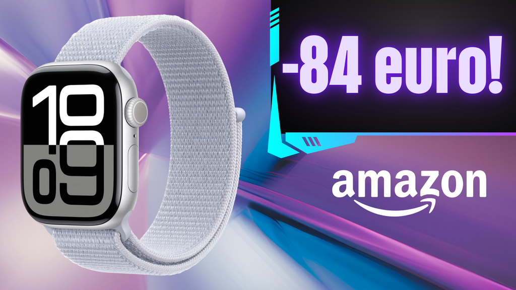 Apple Watch Series 10 scontato di 84 euro