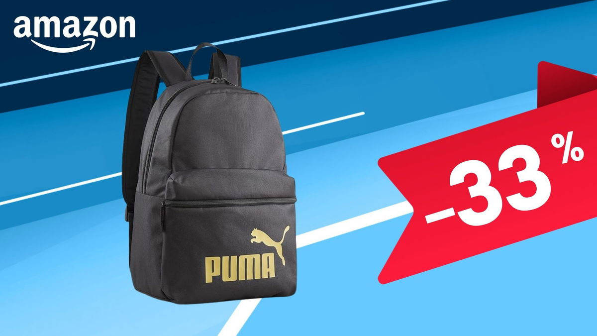 Zaino Puma Phase in offerta: sport e stile a meno di 14 euro!