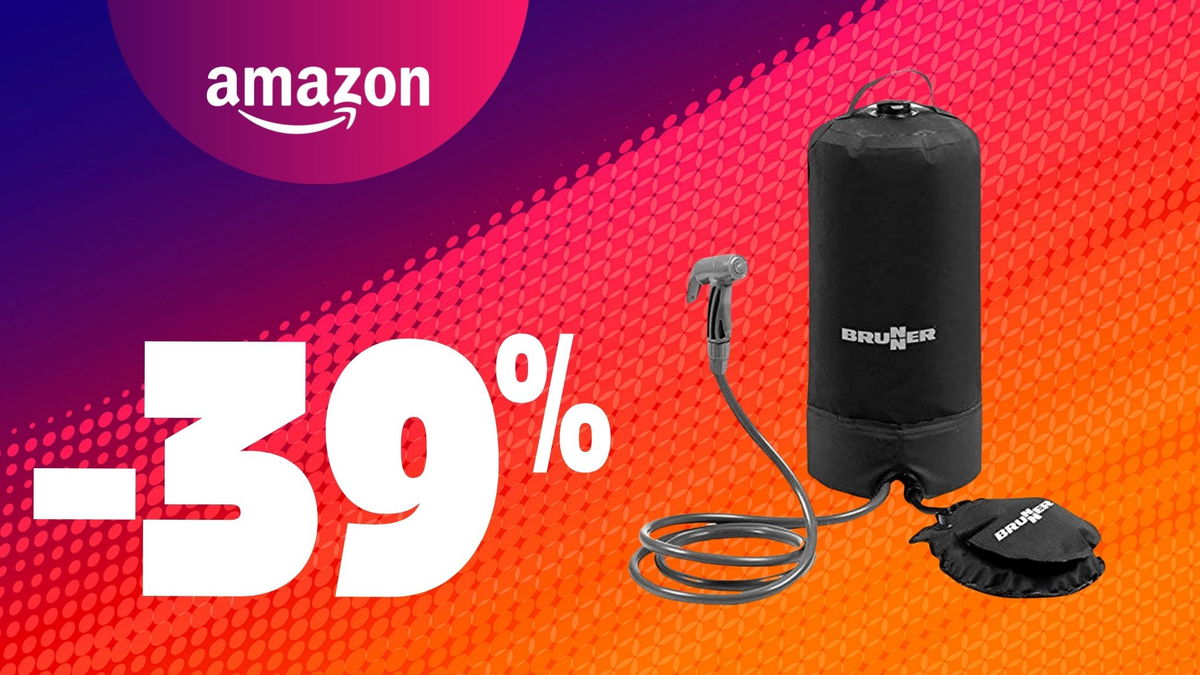 Doccia da esterno Brunner in offerta: rinfrescati ovunque con facilità!