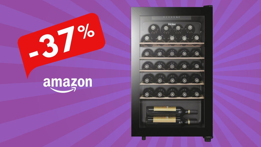 La cantinetta da vino da 33 bottiglie: bella, efficiente e a un prezzo top!