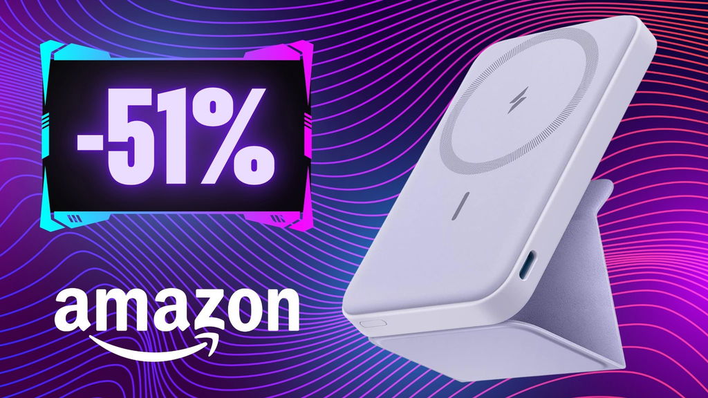 Il power bank magnetico senza fili per caricare l'iPhone ovunque e in poco tempo