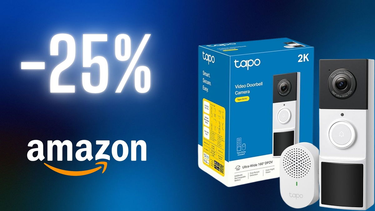 Tapo D210 Videocitofono: sicurezza e qualità con un risparmio del 25%!