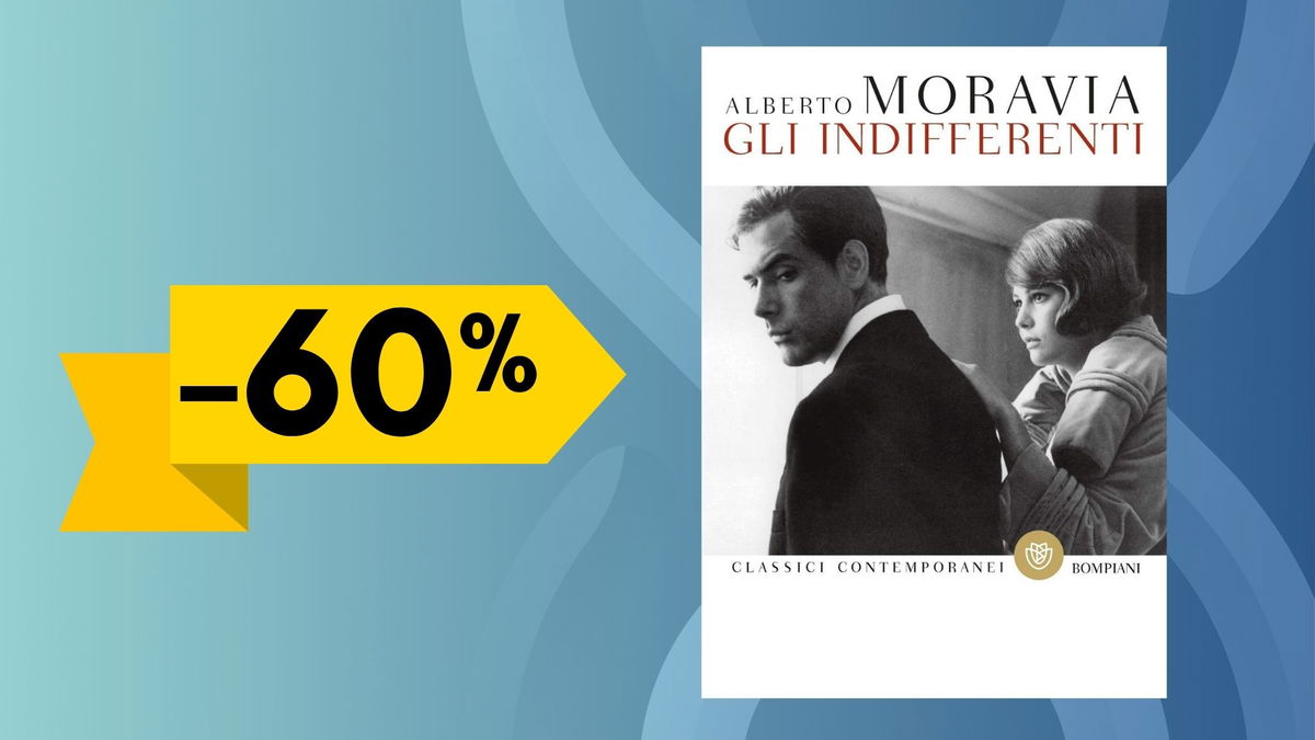 Gli indifferenti di Alberto Moravia in sconto a soli 6 euro