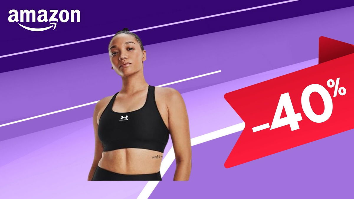 Reggiseno sportivo Under Armour: supporto e comfort in offerta top!