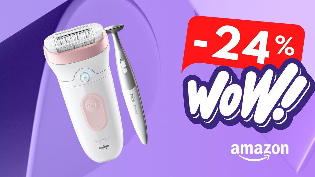 Il Silk Epil 7 è in super offerta