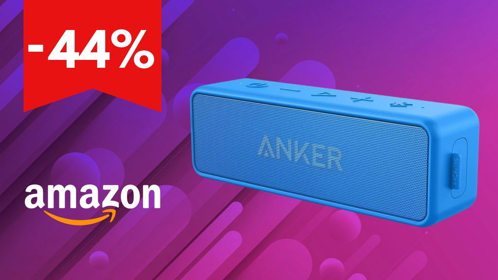 Cassa portatile Anker: impermeabile e antipolvere, riproduce musica per 24 ore!