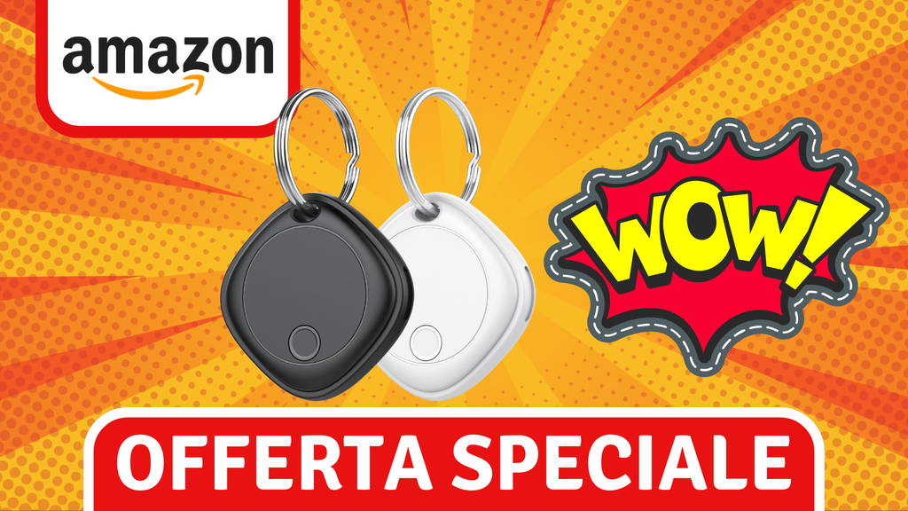 2 Smart tracker compatibili Apple in primo piano e in super offerta