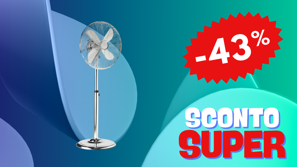 Il ventilatore a piantana Tristar in super sconto