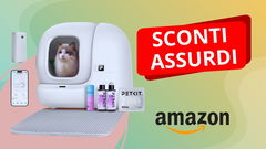 Lettiera automatica autopulente per gatti a 100 euro di sconto: solo su Amazon