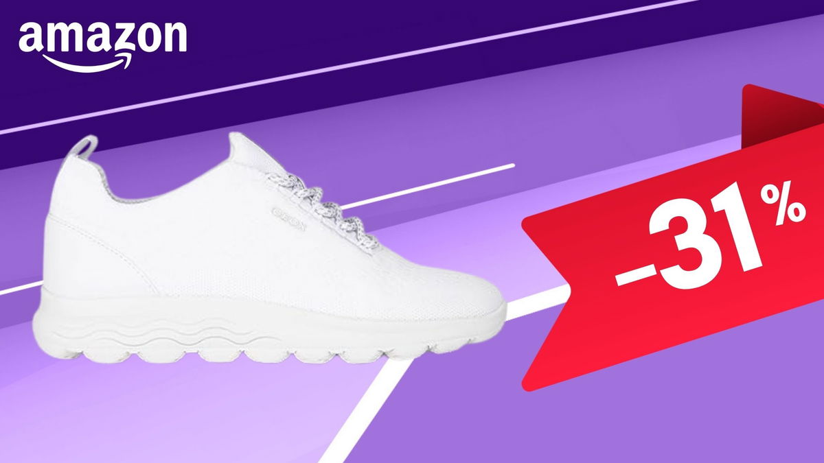 Scarpe leggere e traspiranti? Le Geox Spherica ora a prezzo scontato