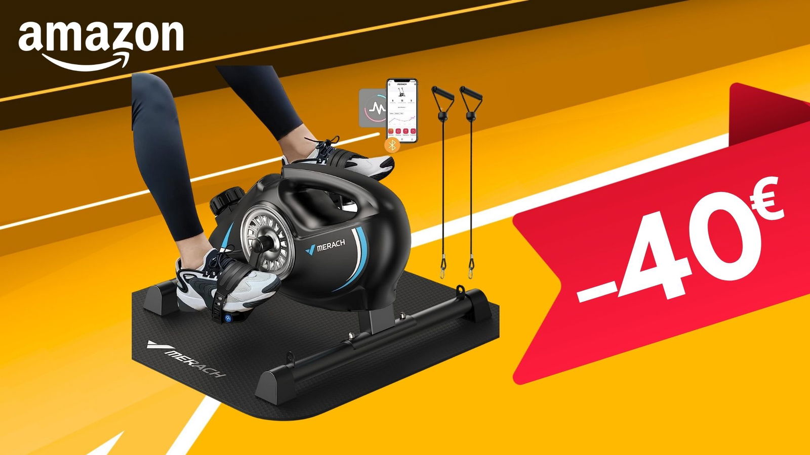 Allenati ovunque con la mini cyclette in offerta: la paghi 40€ in meno!