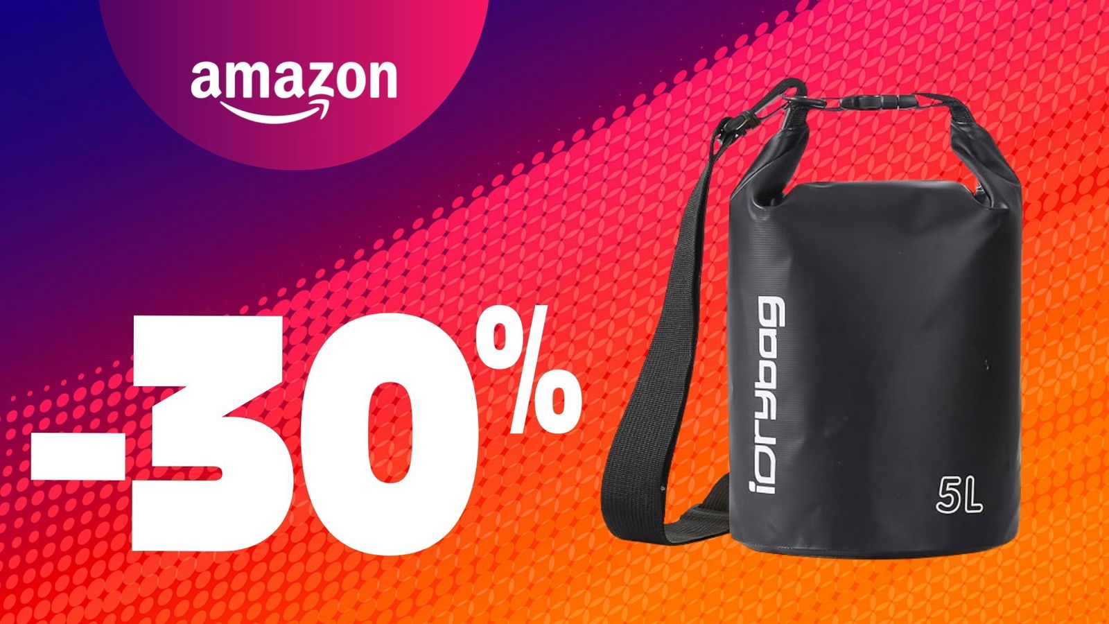 Borsa impermeabile IDRYBAG: l’offerta imperdibile per sport e outdoor