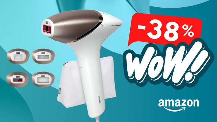 Pelle liscia per 18 mesi con Philips Lumea, il super epilatore a luce pulsata!