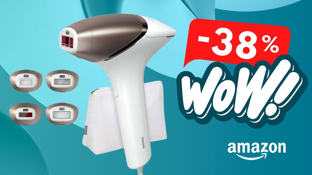 Pelle liscia per 18 mesi con Philips Lumea, il super epilatore a luce pulsata!