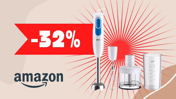 Braun MultiQuick 2: il meglio dei frullatori a immersione