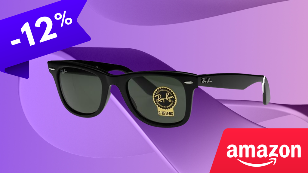 Occhiali da sole Ray-Ban ora in sconto su Amazon