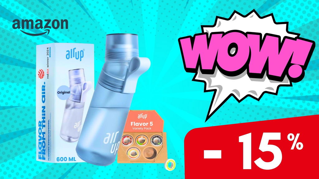 La borraccia Air Up a sconto