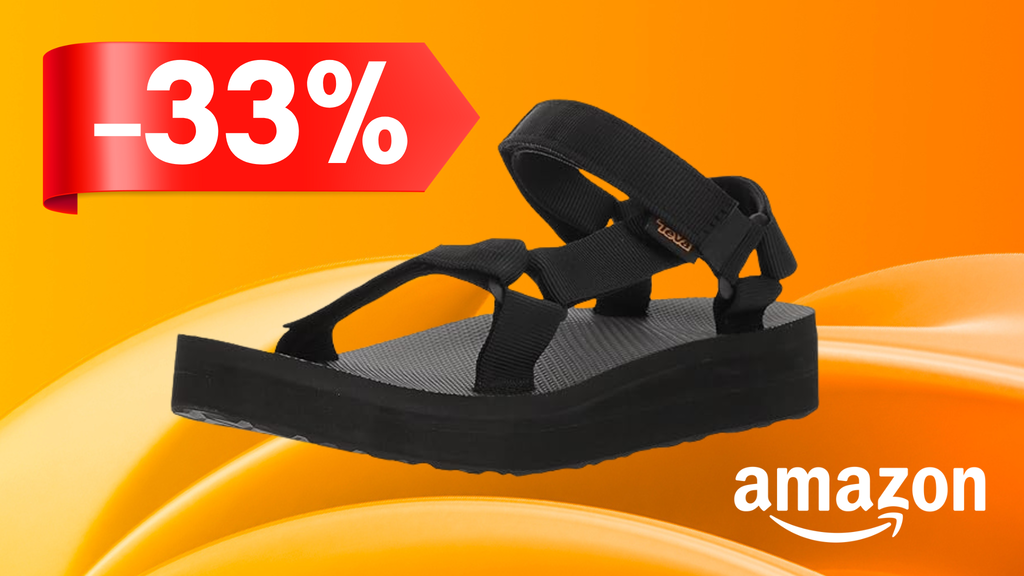 Teva da donna in offerta oggi: i sandali comodi per camminare!