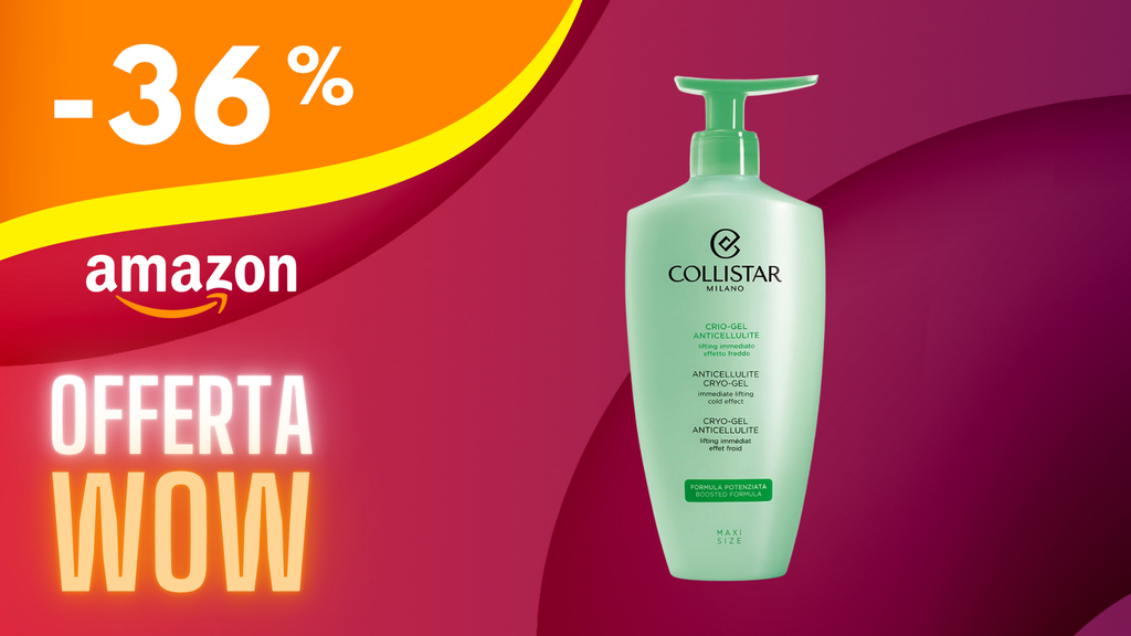 Crema anticellulite collistar offerta wow