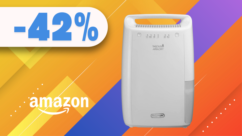 Deumidificatore DeLonghi in offerta
