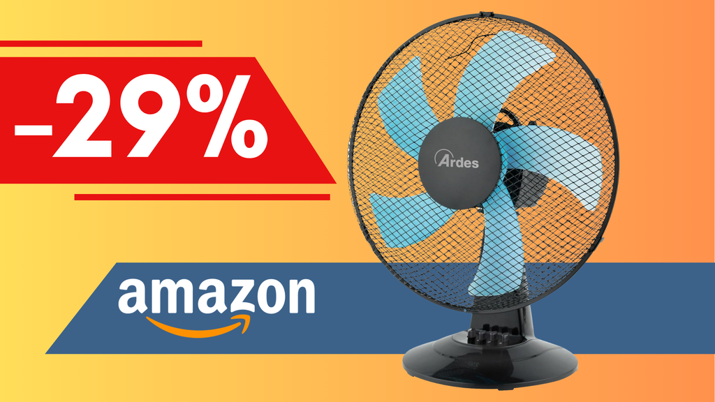 Ventilatore da tavolo Ardes label sconto
