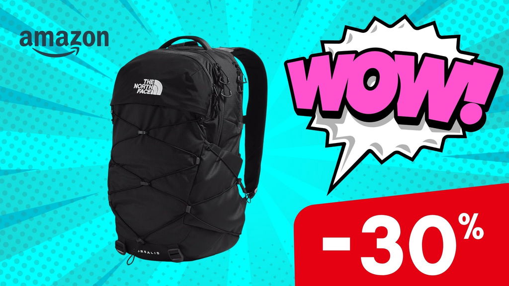 Zaino North Face label offerta wow
