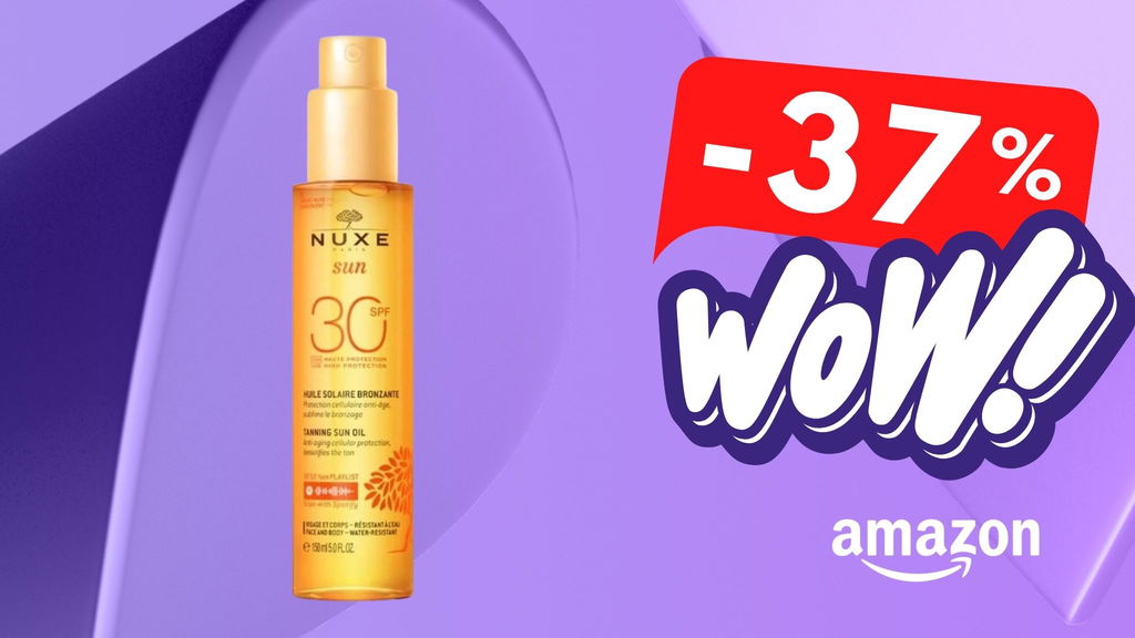Nuxe Olio abbronzante offerta wow
