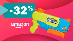 Pistola ad acqua Nerf label sconto