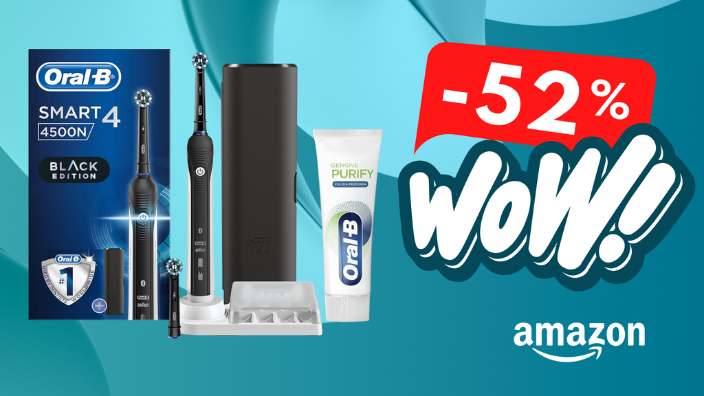Spazzolino elettrico Oral‑B al prezzo più basso di sempre per il Prime Day 2025