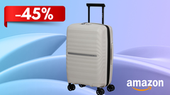 Trolley Samsonite offerta al Prime Day: il bagaglio a mano leggero e resistente