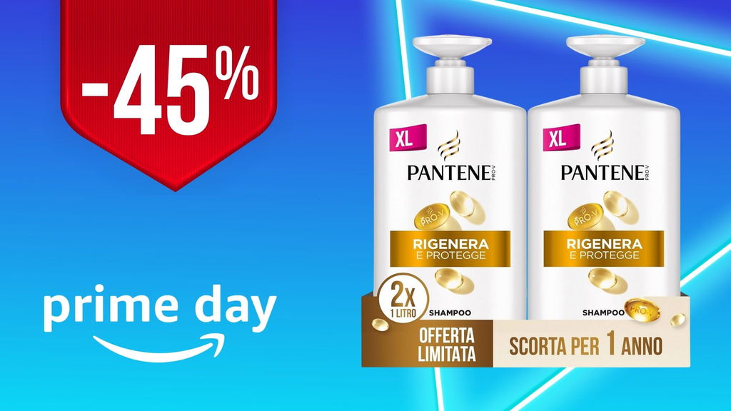 Shampoo Pantene in offerte incredibile: capelli secchi addio
