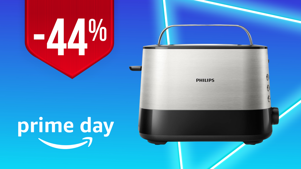 Tostapane Philips in offerta al Prime Day
