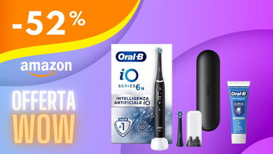 OralâB spazzolino in sconto in primo piano con sconto