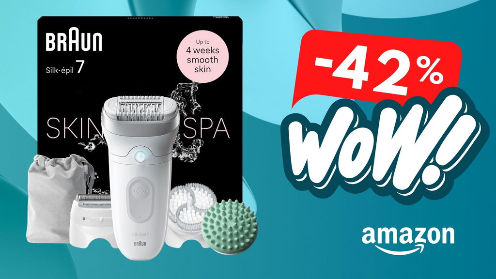 Braun Silk-Ã©pil 7 in offerta e in primo piano
