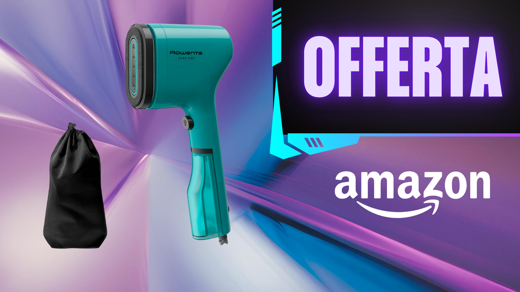 Rowenta Pure Pop in super promo in primo piano con label offerta