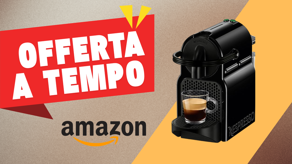 De’Longhi Nespresso Inissia in super promo: compatta e veloce per un espresso co