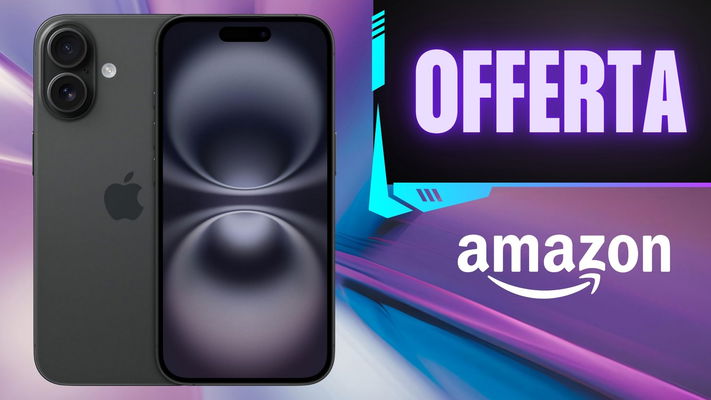 200€ in meno su iPhone 16: l'offerta del giorno da non perdere