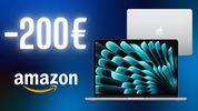 Risparmia 200€ su MacBook Air: il portatile Apple in offerta solo per oggi