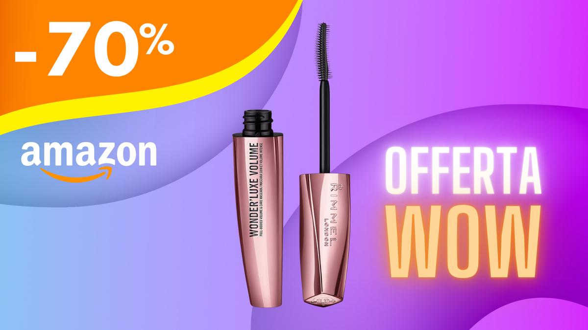 Il mascara volumizzante a 4 euro invece di 14 euro!