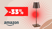 Poldina in offerta a -33%: la lampada da esterno di design più venduta