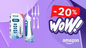 Offerta -20% Idropulsore dentale portatile: gengive sane anche in viaggio