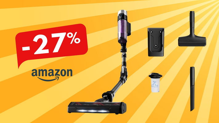 Rowenta X-Force -27% di sconto: l'aspirapolvere senza filo che arriva ovunque